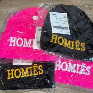 4 HOMIES BEANIE BUNDLE - ORIGINALLY 50 for 4!